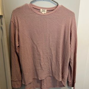 Thermal knit top